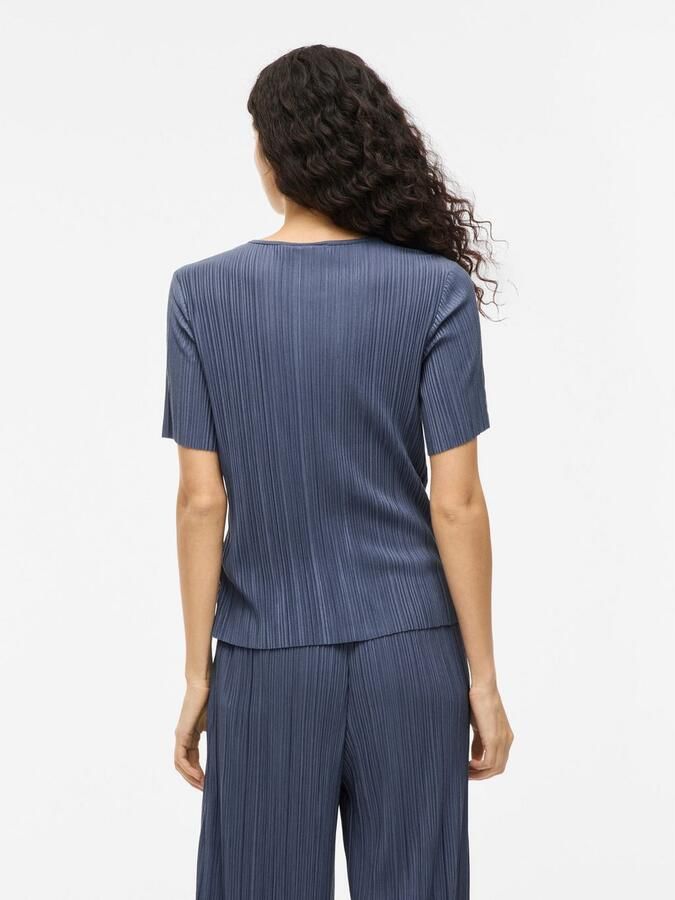 Vila Shirt met korte mouwen VIPLISA O-NECK S S TOP NOOS - Foto 6