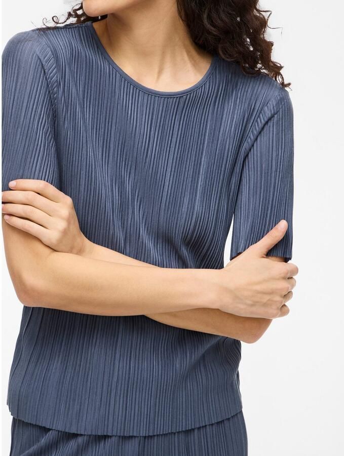 Vila Shirt met korte mouwen VIPLISA O-NECK S S TOP NOOS - Foto 3