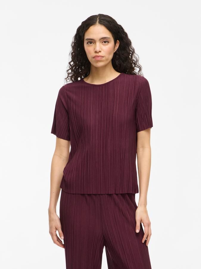 Vila Shirt met korte mouwen VIPLISA O-NECK S S TOP NOOS - Foto 6