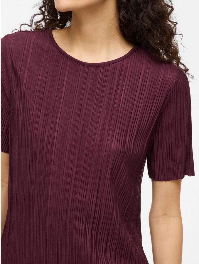 Vila Shirt met korte mouwen VIPLISA O-NECK S S TOP NOOS - Foto 3