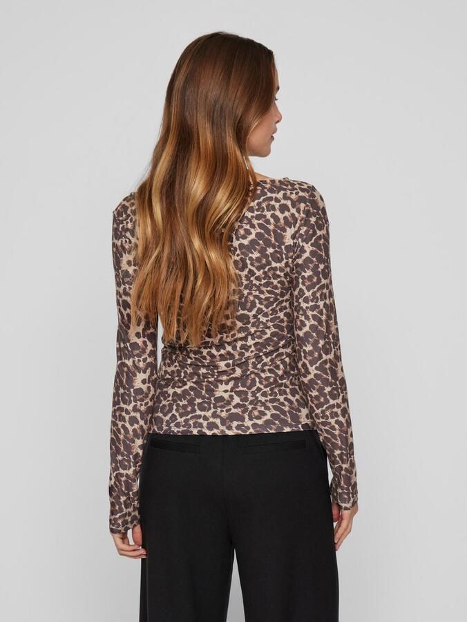 Vila Shirt met lange mouwen VILEOA BOATNECK L S TOP NOOS - Foto 7