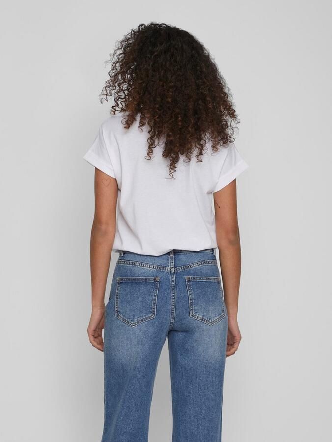 Vila Shirt met V-hals VIDREAMERS NEW V-NECK T-SHIRT NOOS - Foto 3