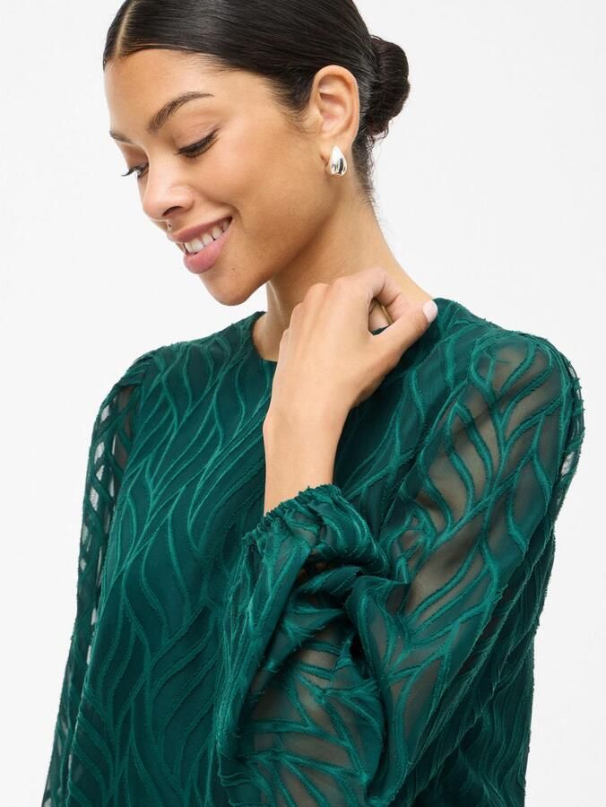 Vila Shirt VIMIKA O-NECK L S TOP NOOS - Foto 2