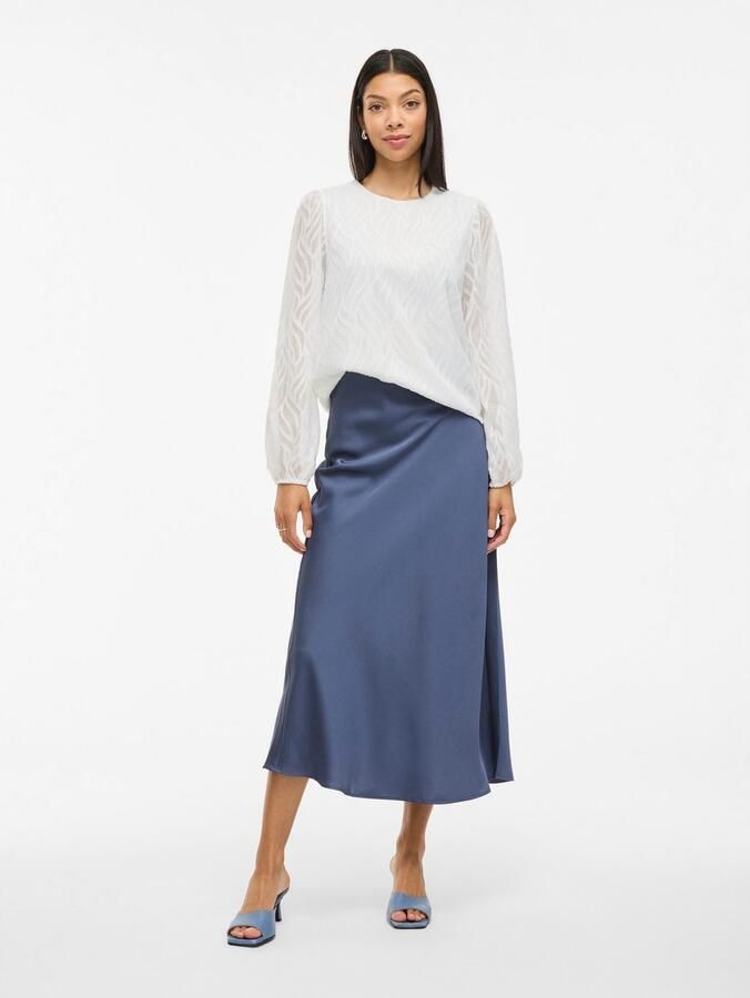 Vila Shirt VIMIKA O-NECK L S TOP NOOS - Foto 6