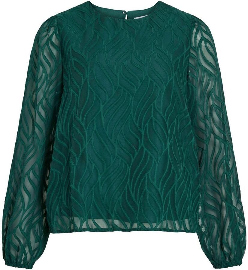 Vila Shirt VIMIKA O-NECK L S TOP NOOS