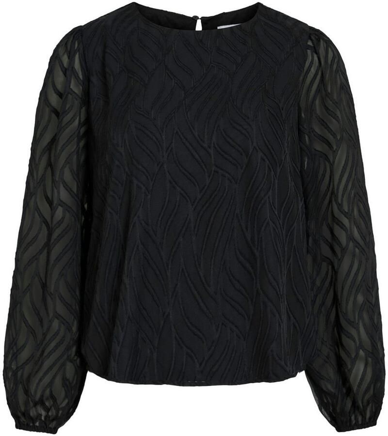 Vila Shirt VIMIKA O-NECK L S TOP NOOS - Foto 2