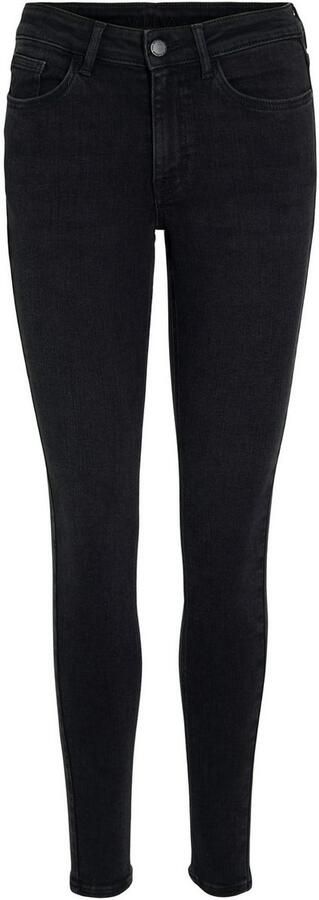 Vila Skinny fit jeans VISARAH RW SKINNY JEANS BLK BUB00-NOOS - Foto 6