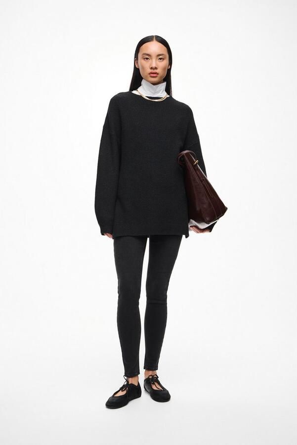 Vila Skinny fit jeans VISARAH RW SKINNY JEANS BLK BUB00-NOOS - Foto 5