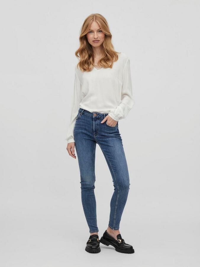 Vila Skinny fit jeans VISARAH WU02 RW SKINNY JEANS NOOS - Foto 5