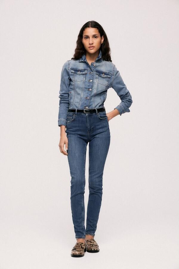 Vila Skinny fit jeans VISARAH WU02 RW SKINNY JEANS NOOS - Foto 9