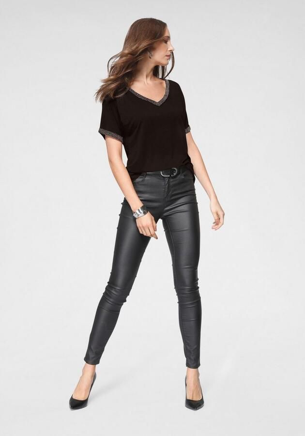 Vila Stretchbroek VICOMMIT supersmalle skinny fit - Foto 18