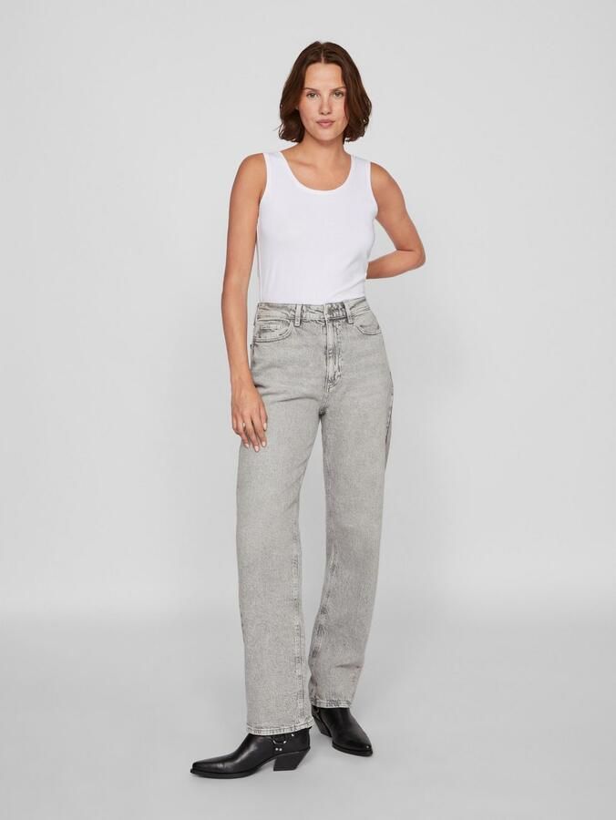 Vila Tanktop met ronde hals model 'NORA' - Foto 4