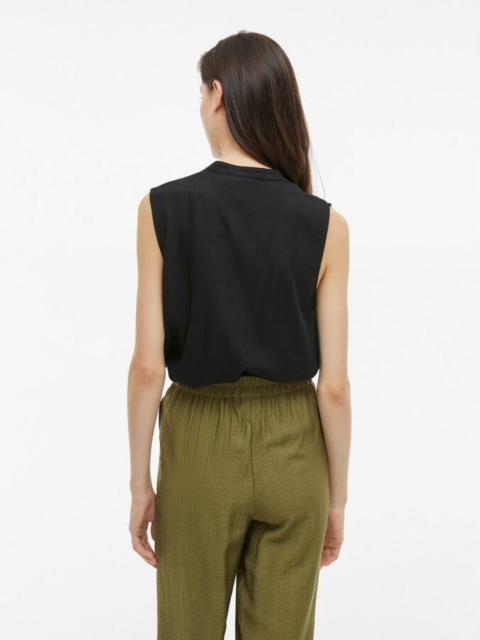 Vila Top VIROSA V-NECK S L TOP NOOS - Foto 4