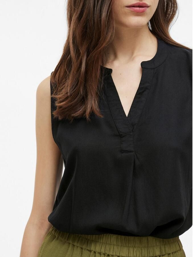 Vila Top VIROSA V-NECK S L TOP NOOS - Foto 2