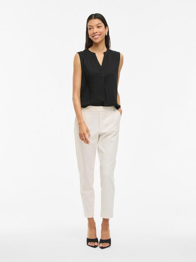 Vila Top VIROSA V-NECK S L TOP NOOS - Foto 8