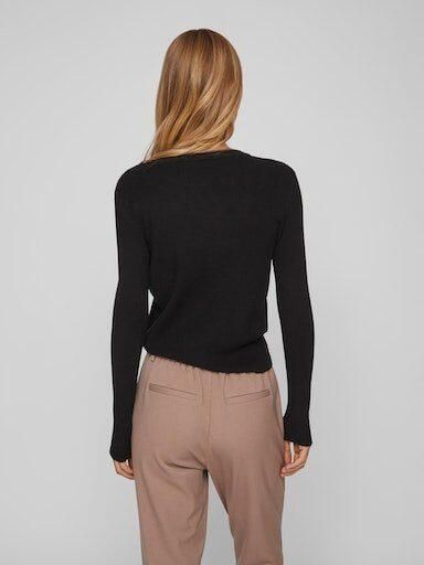 Vila Trui met ronde hals VICOMFY O-NECK L S KNIT TOP SU NOOS - Foto 4