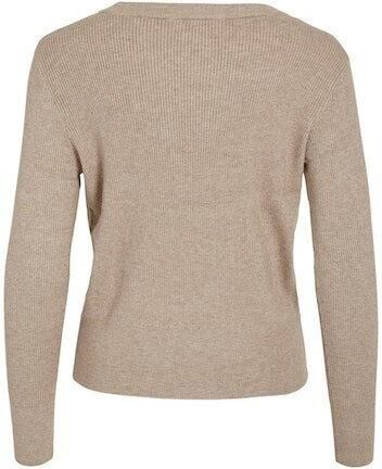 Vila Trui met ronde hals VICOMFY O-NECK L S KNIT TOP SU NOOS - Foto 6