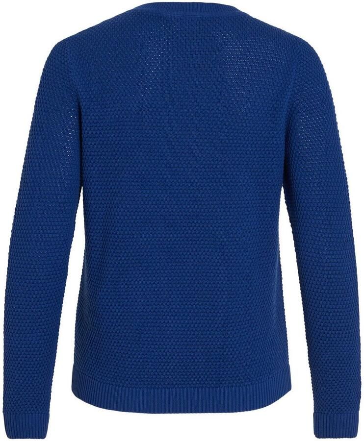Vila Trui met ronde hals VIDALO O-NECK L S KNIT TOP- NOOS