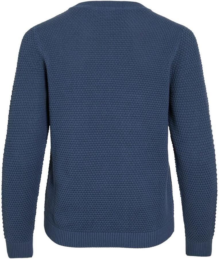 Vila Trui met ronde hals VIDALO O-NECK L S KNIT TOP- NOOS