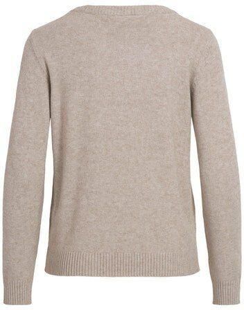 Vila Trui met ronde hals VIRIL O-NECK L S KNIT TOP NOOS - Foto 5