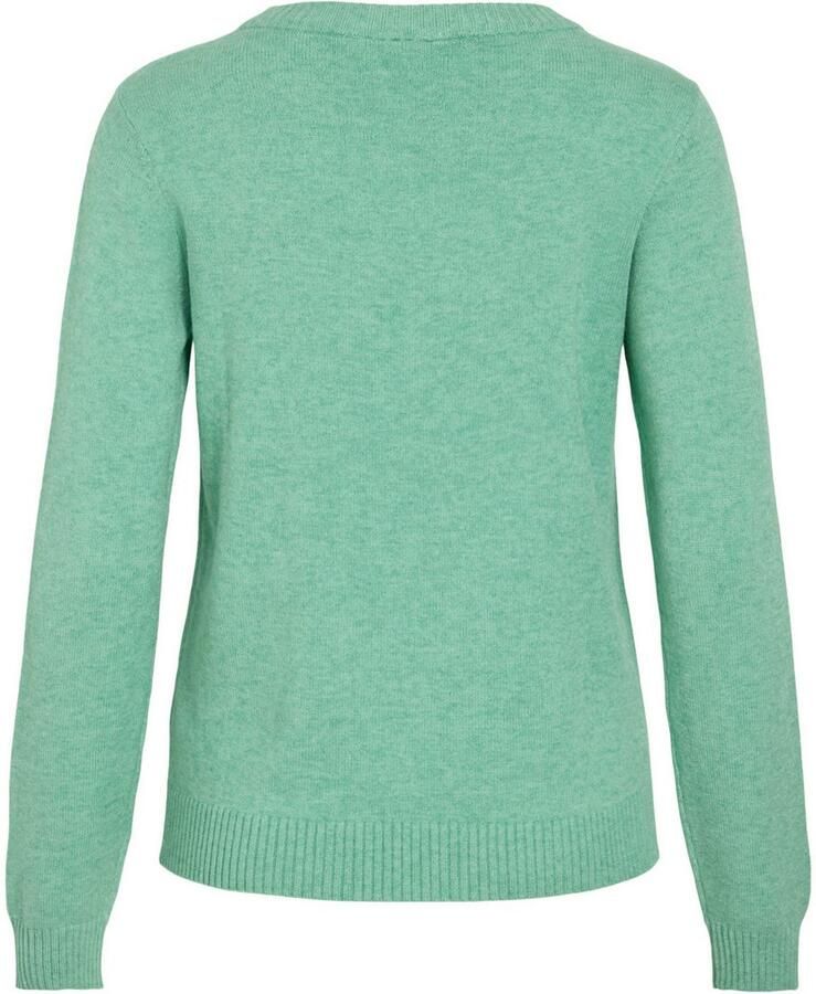 Vila Trui met ronde hals VIRIL O-NECK L S KNIT TOP NOOS