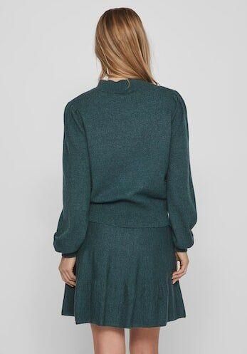 Vila Trui met ronde hals VIRIL TURTLE-NK BALLOON L S TOP NOOS - Foto 4