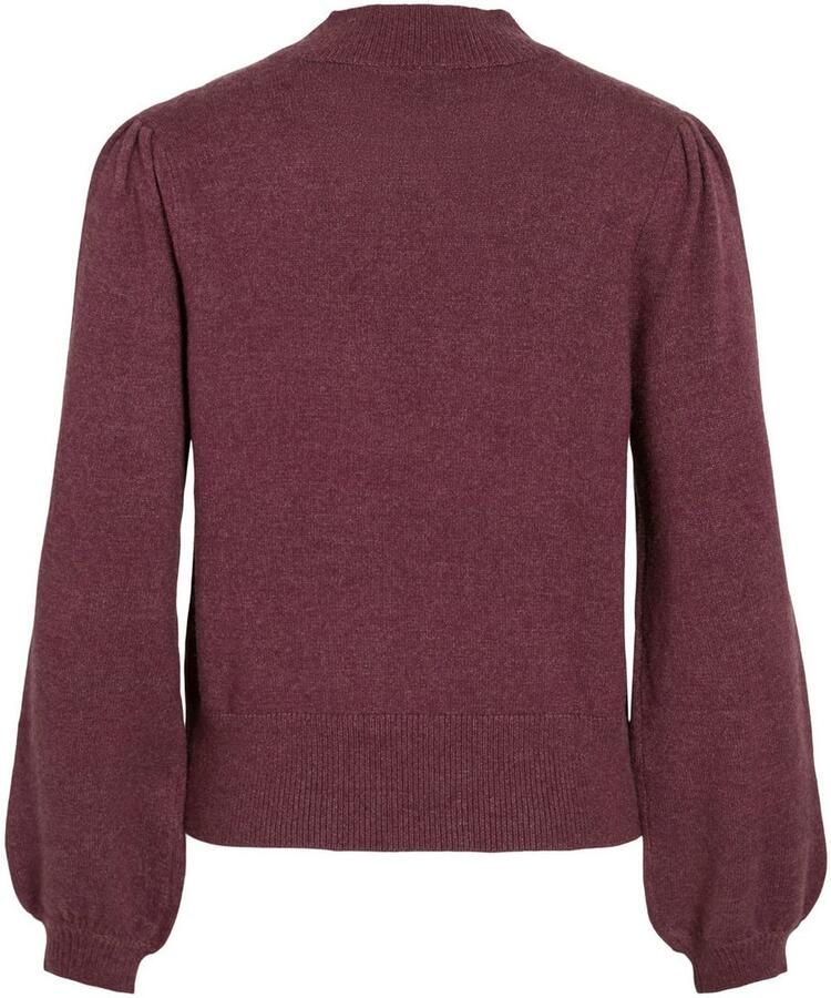 Vila Trui met ronde hals VIRIL TURTLE-NK BALLOON L S TOP NOOS - Foto 6