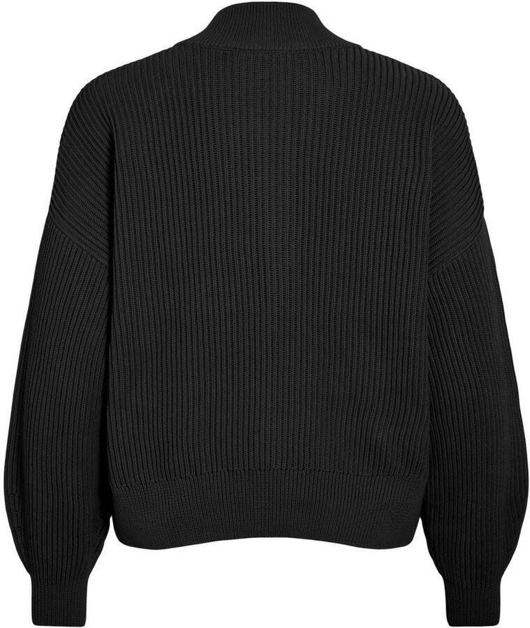 Vila Trui met staande kraag VICHING CREW NECK L S KNIT TOP NOOS - Foto 5