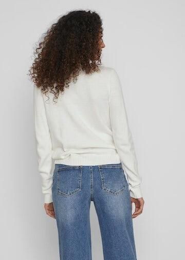 Vila Trui met V-hals VIRIL V-NECK L S KNIT TOP NOOS - Foto 4