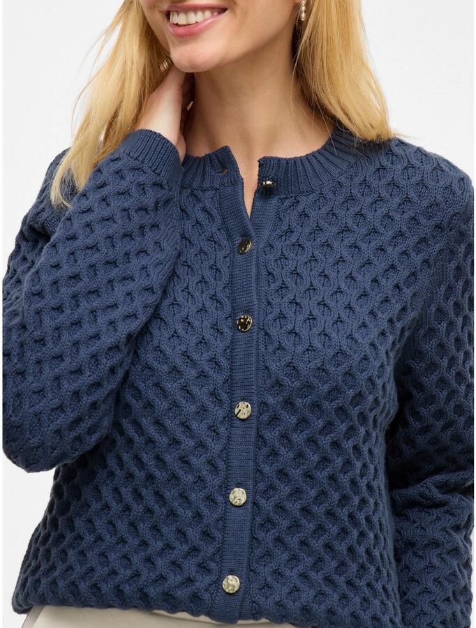 Vila Vest VIKALI L S O-NECK KNIT BUTTON CARDIGAN - Foto 2