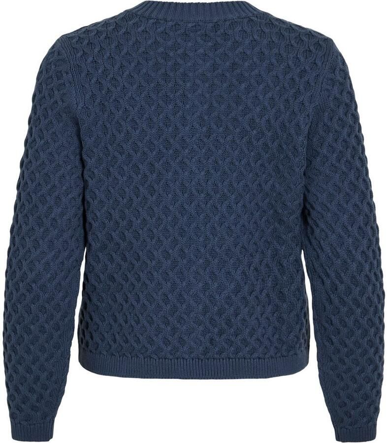 Vila Vest VIKALI L S O-NECK KNIT BUTTON CARDIGAN