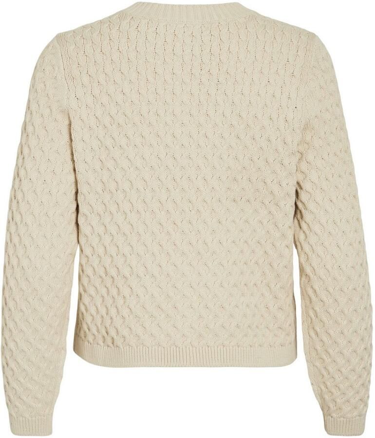 Vila Vest VIKALI L S O-NECK KNIT BUTTON CARDIGAN - Foto 3