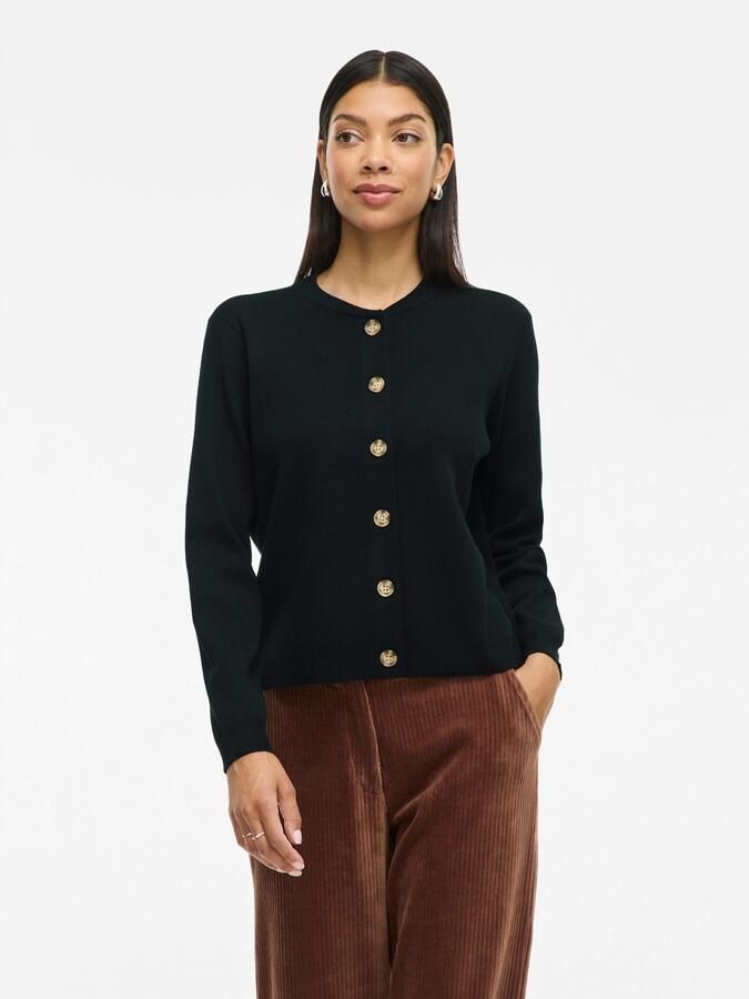 Vila Vest VIOSTRIA O-NECK L S CARDIGAN NOOS - Foto 5
