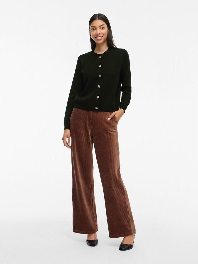 Vila Vest VIOSTRIA O-NECK L S CARDIGAN NOOS - Foto 4