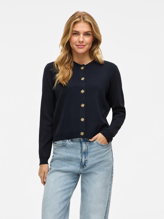 Vila Vest VIOSTRIA O-NECK L S CARDIGAN NOOS - Foto 5