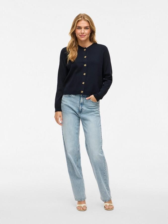 Vila Vest VIOSTRIA O-NECK L S CARDIGAN NOOS - Foto 3
