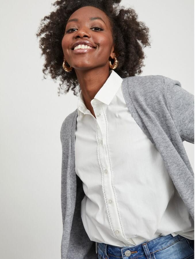 Vila Vest VIRIL OPEN L S KNIT CARDIGAN NOOS - Foto 3