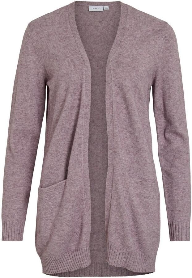 Vila Gebreid jack met opengewerkte voorkant model 'RIL' - Foto 6