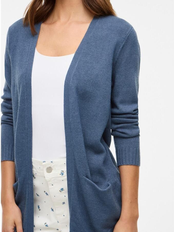 Vila Gebreid jack met opengewerkte voorkant model 'RIL'