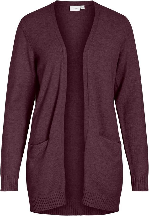 Vila Gebreid jack met opengewerkte voorkant model 'RIL' - Foto 4