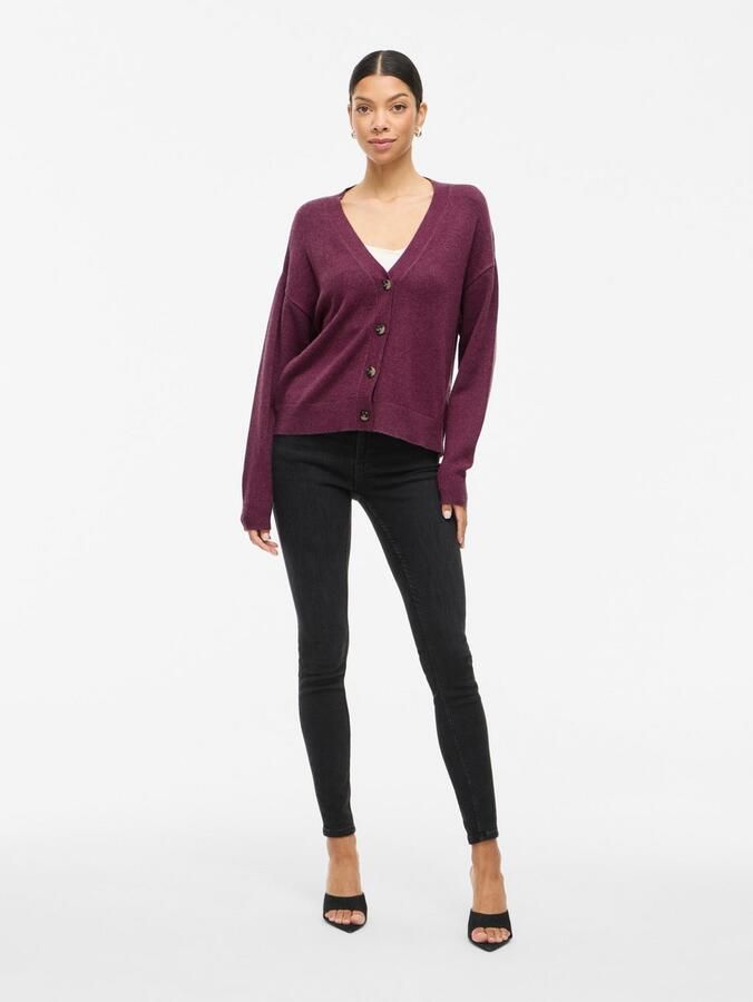 Vila Vest VIRIL V-NECK KNIT CARDIGAN NOOS - Foto 4