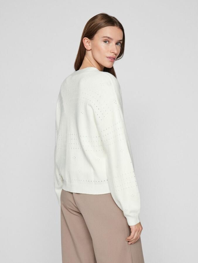 Vila Vest VIRIL V-NECK L S KNIT CARDIGAN NOOS - Foto 4