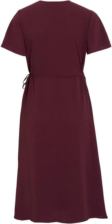 Vila Wikkeljurk VILOVIE S S WRAP MIDI DRESS NOOS - Foto 7