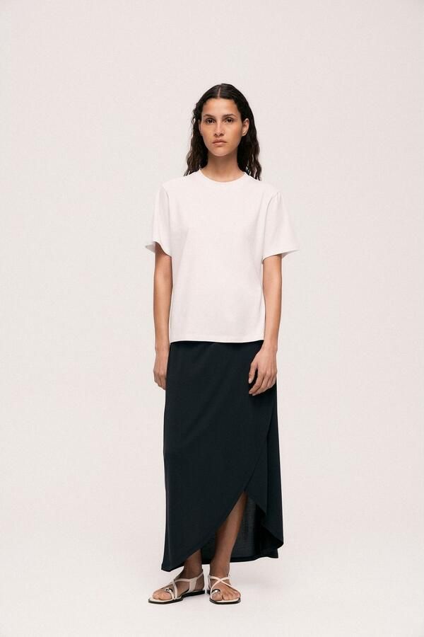 Vila Wikkelrok VIMODALA HW WRAP SKIRT NOOS - Foto 4