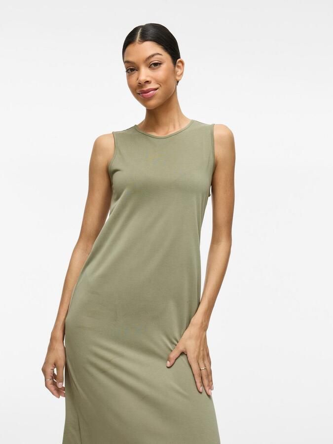 Vila Zomerjurk VIMODALA O-NECK S L DRESS NOOS - Foto 4