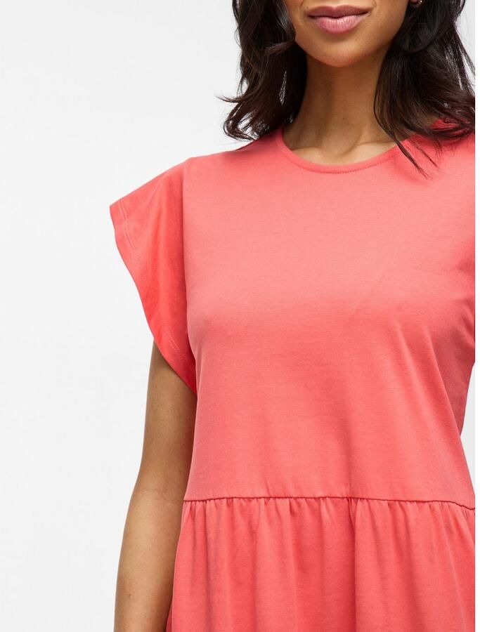 Vila Zomerjurk VISUMMER S S MIDI DRESS NOOS