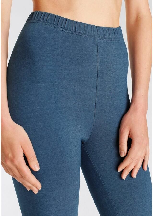 Vivance active Caprilegging met rubberen tailleband loungewear (Set van 2) - Foto 2