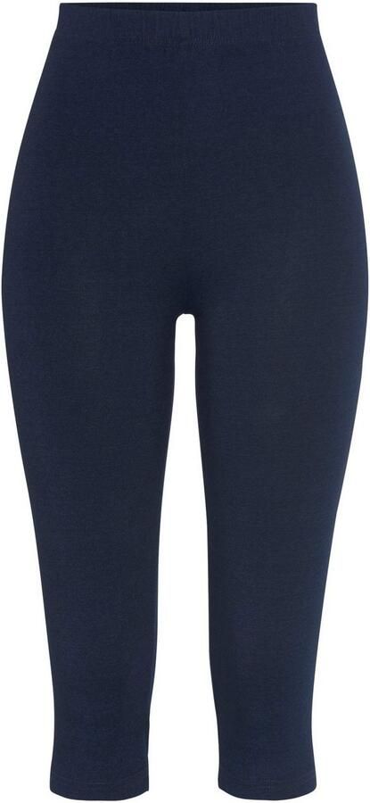 Vivance active Caprilegging met rubberen tailleband loungewear (Set van 2) - Foto 8