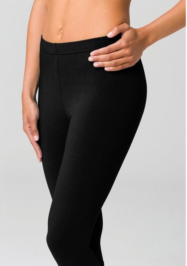 Vivance active Caprilegging met rubberen tailleband loungewear (Set van 2) - Foto 3