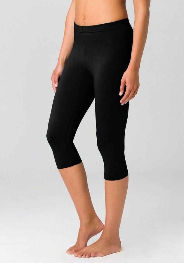 Vivance active Caprilegging met rubberen tailleband loungewear (Set van 2) - Foto 5